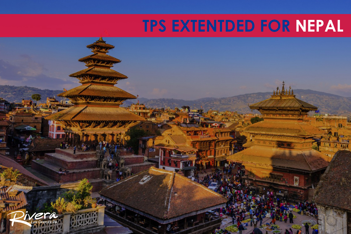 TPS Extended for Nepal